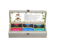 Thomas Pearse 3 Compartment Pinewood Gift Box - Pyramid Collection