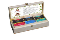 Thomas Pearse 3 Compartment Pinewood Gift Box - Pyramid Collection