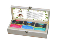 Thomas Pearse 3 Compartment Pinewood Gift Box - Pyramid Collection