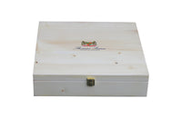 Thomas Pearse 9-Compartment Pinewood Gift Box - Pyramid Collection