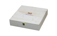 Thomas Pearse 9-Compartment Pinewood Gift Box - Pyramid Collection