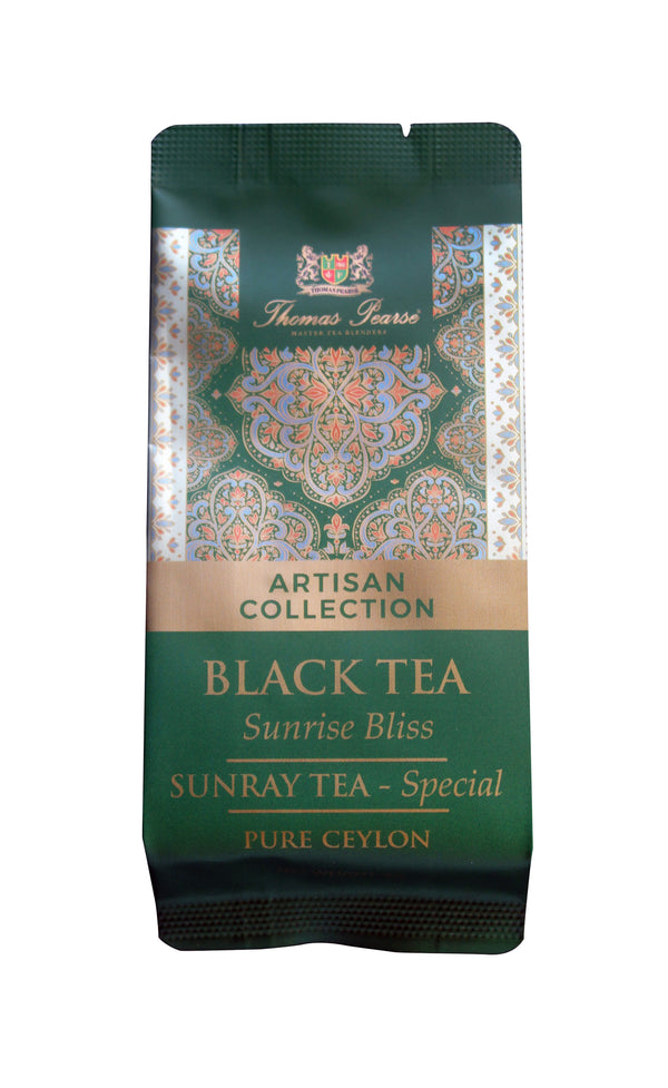Thomas Pearse Black Tea Sunrise Bliss - Sunray Tea Special - Pure Ceylon Full Leaf loose Tea