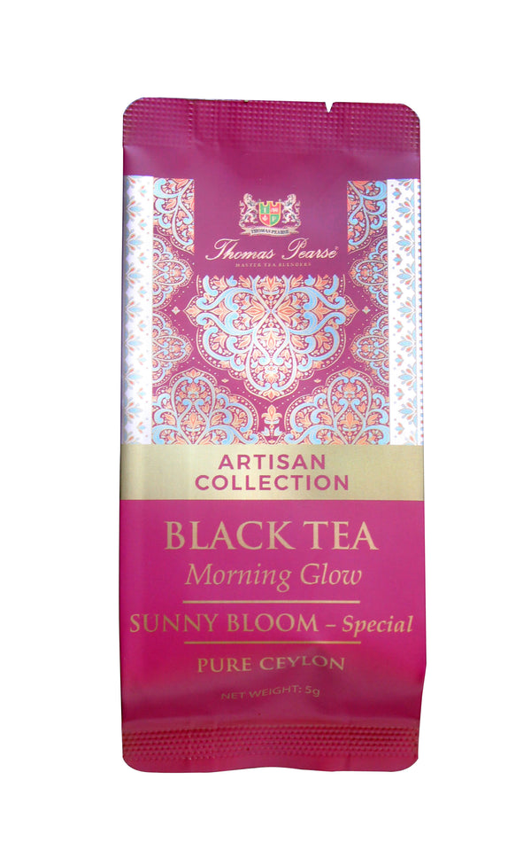 Thomas Pearse Black Tea Morning Glow - Sunny Bloom Special - Pure Ceylon Full Leaf loose Tea