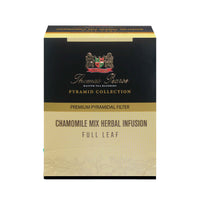 Thomas Pearse Chamomile Mix Herbal Infusion - Full Leaf Loose Tea - 16 Individually Wrapped Pyramid Tea Bags