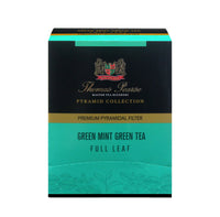 Thomas Pearse Green Mint Green Tea - Full Leaf Loose Tea - 16 Individually Wrapped Pyramid Tea Bags