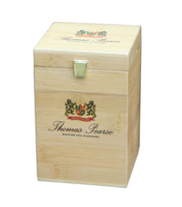Thomas Pearse Bamboo Gift Box with Artisan Tea Pouch - Full Leaf loose Tea